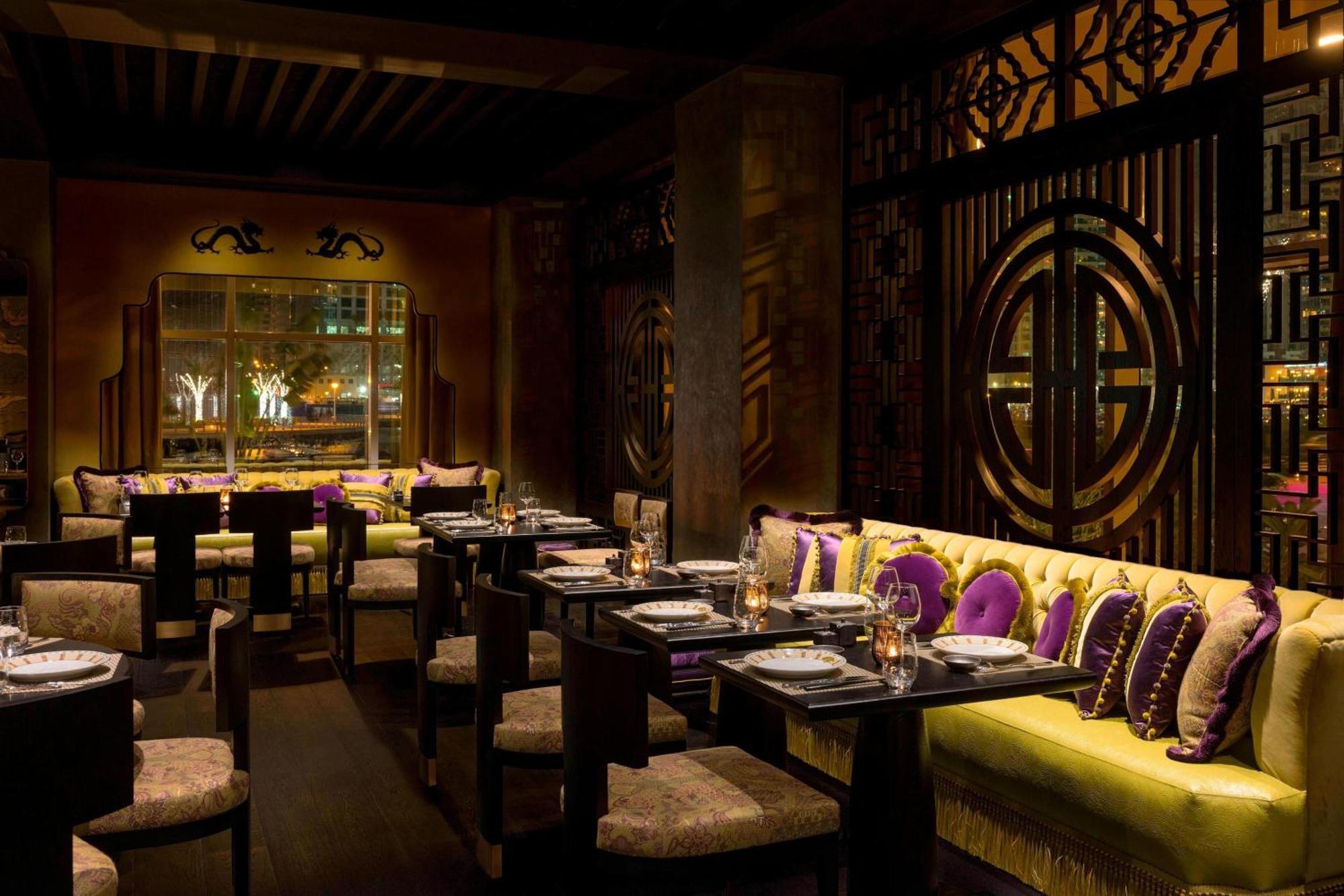 Grosvenor House, A Luxury Collection Hotel, Dubai Bagian luar foto Interior of the restaurant
